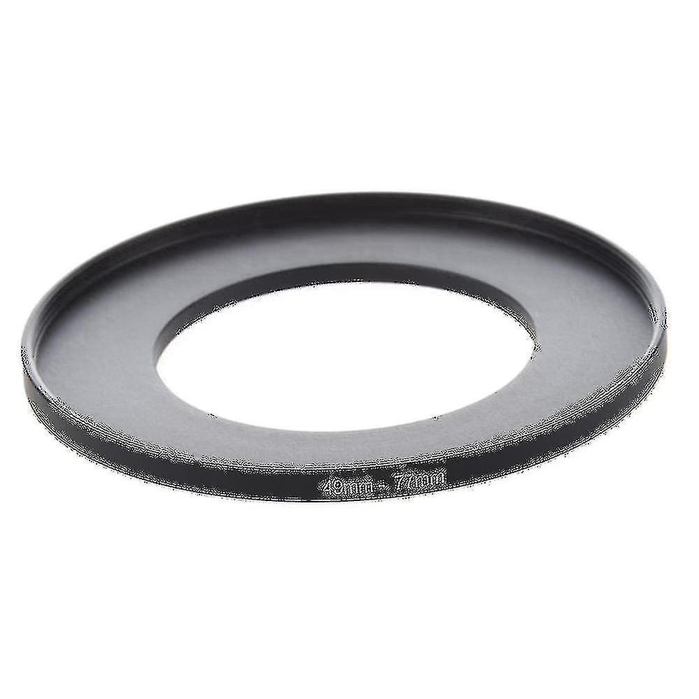 Camera Lens Filter Step Up Ring 49mm-77mm Adapter Black