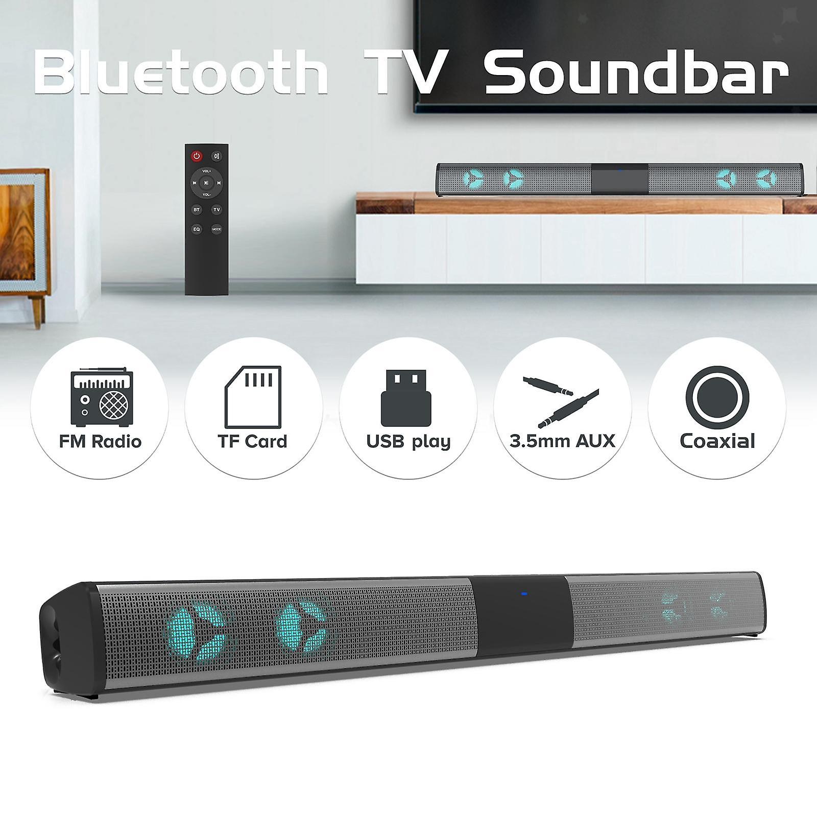 Tavice Tv Sound Bar With 4 Speakers 22 Inch Mini 3d Stereo Surround Soundbar