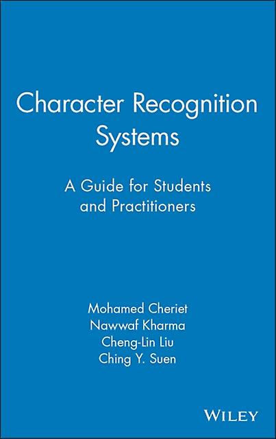 Character Recognition Systems by Cheriet Paperback Book