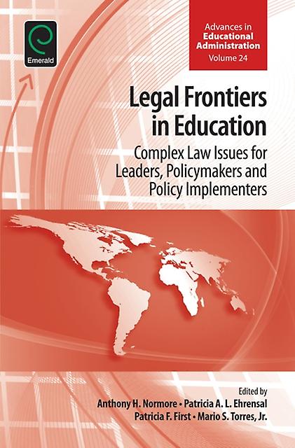 Legal Frontiers In Education Hardback Book