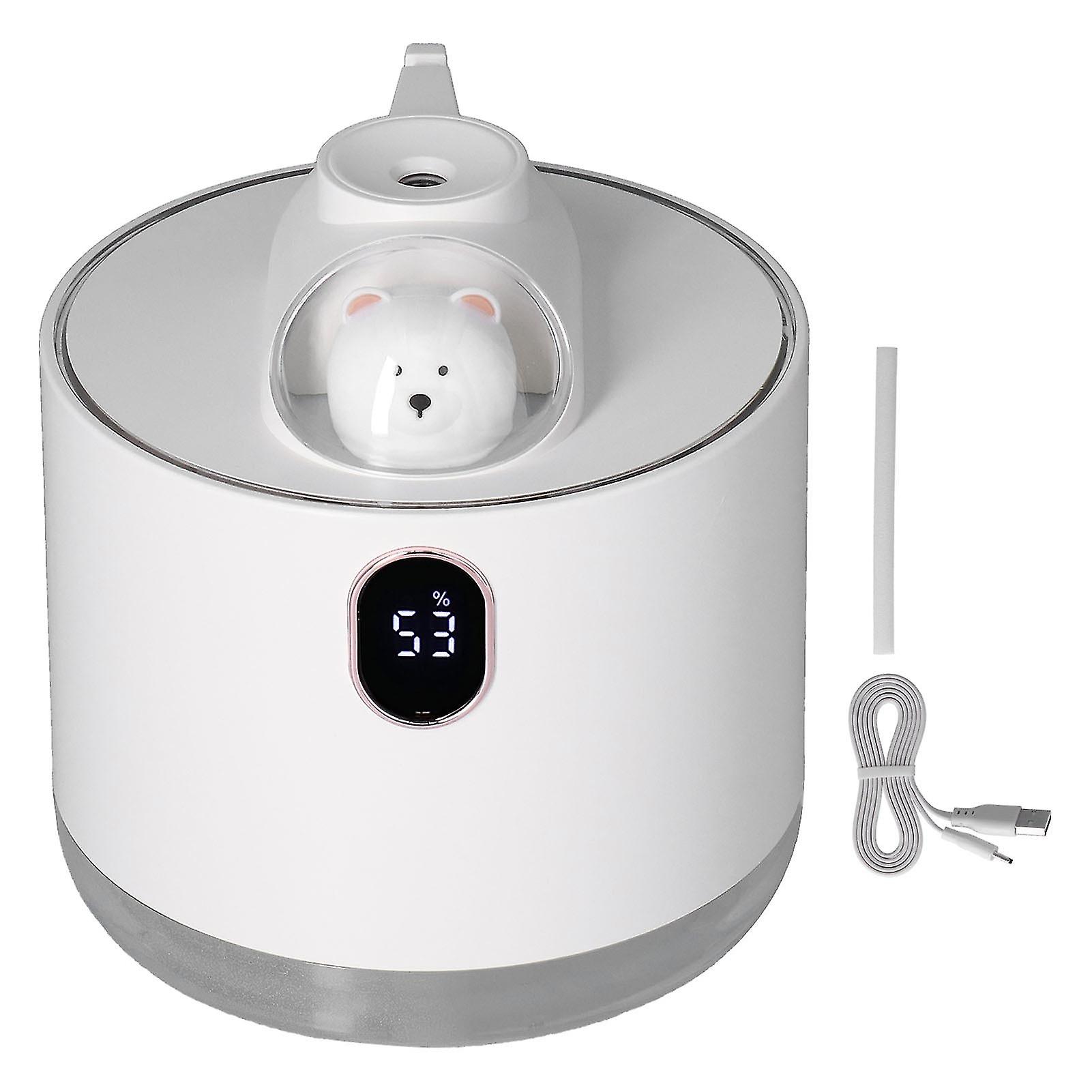 500Ml Large Capacity Humidifier Spacecraft Night Light Usb Charging Car Humidifier For Homewhite