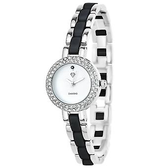 Relógio Feminino MF527-DIAMANT-NFB - Pulseira de Aço Prateada