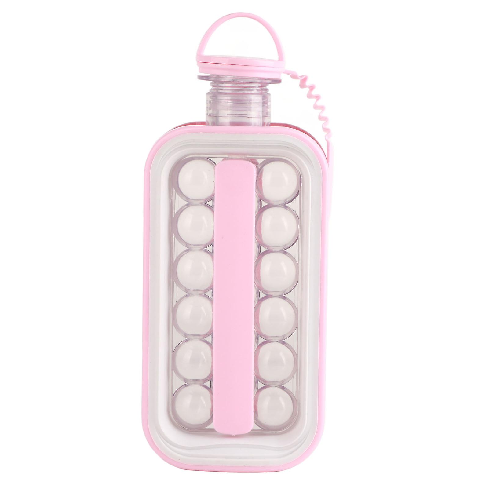 Machine à glaçons pliable et portable en silicone, moule à glaçons pour usage domestique, rose