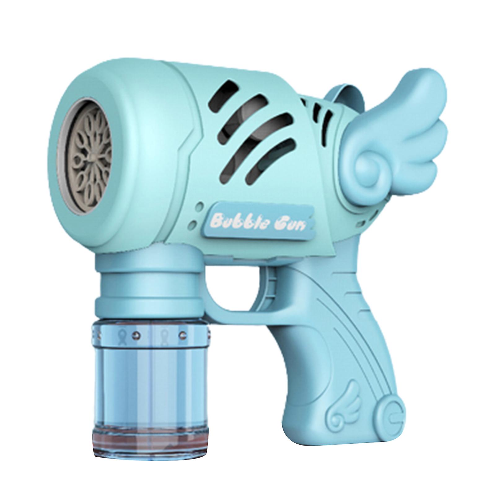 Bubble Machine 10-Hole Huge Amount Bubble Maker Handheld Automatic Gatling Toy