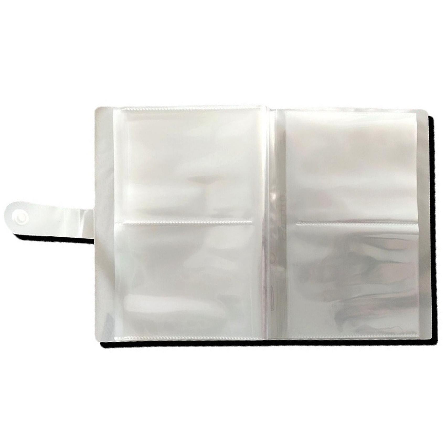 Transparent Jewelry Storage Book-Storage Book with Pocket-Commemorative Coin Storage Book