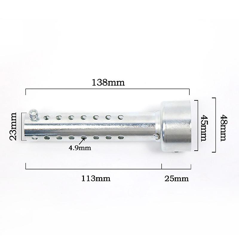 Universal Motorcycle Part Metal Motorcycle Exhaust Can Muffler Baffle DB Removable Silencer