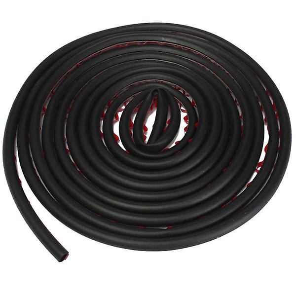 5M Small D Shape Rubber Seal Weather Strip For Car/truck/motor Door, 10x7.5mm