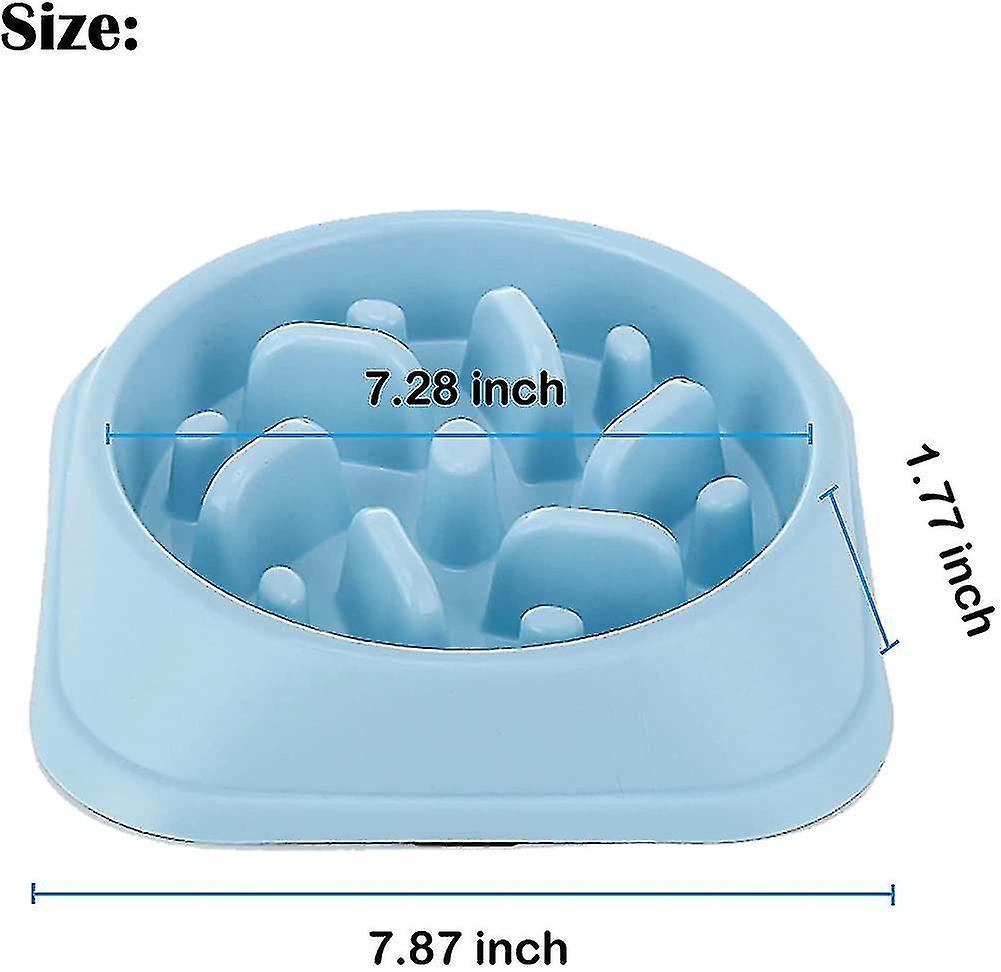 Slow Feeder Bowl,dotpet Fun Interactive Feeder Bloat Stop Dog Bowl Preventing