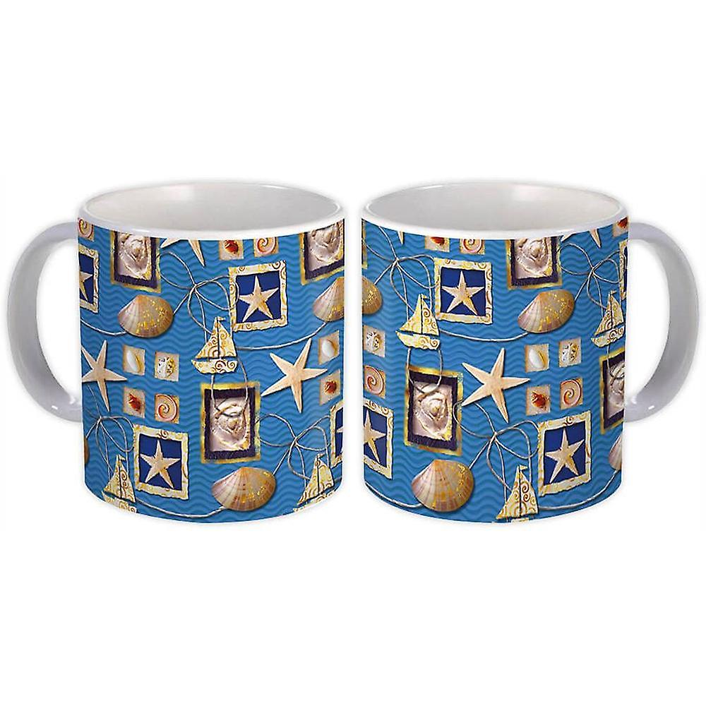 Gift Mug: Seashells Maritime