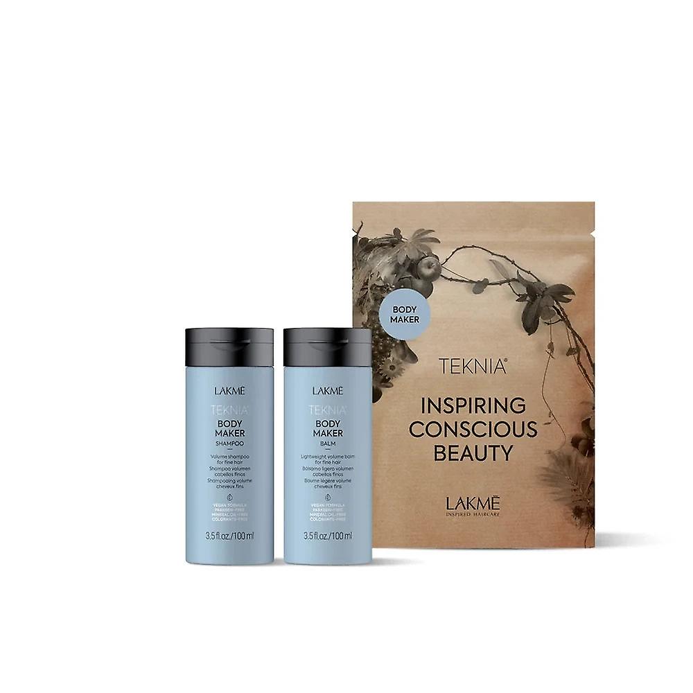 Lakme Teknia travel pack Body Maker: Shampoo 100ml, Balm 100 ml