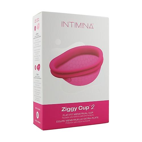 Ziggy Cup Extra-flat menstrual cup 1 unit (Pink)