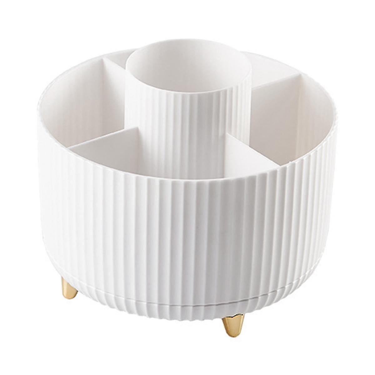 Makeup Brush Holder Storage Box Rotating Makeup Brush Cup Desktop Storage Box Stationery Storage Box