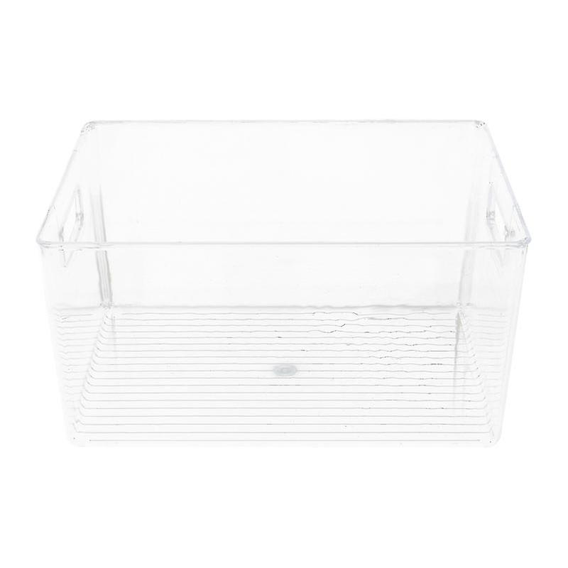 1pcs Transparent Handle Storage Basket
