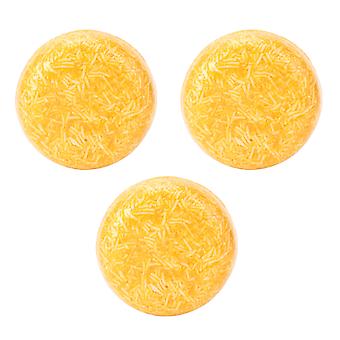 Ginger Shampoo Bar Nutriente Delicato Riparatore Capelli Portatile Shampoo Sapone per Capelli Secchi Danneggiati 3 pz