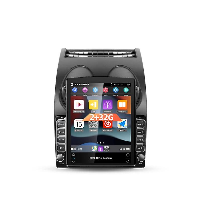 Car Radio Multimedia Video Player For Nissan Qashqai 1 J10 2006-2013 GPS For Tesla Style 9.7 Inch