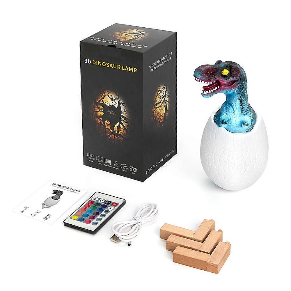 3D Raptor Gradient Night Light