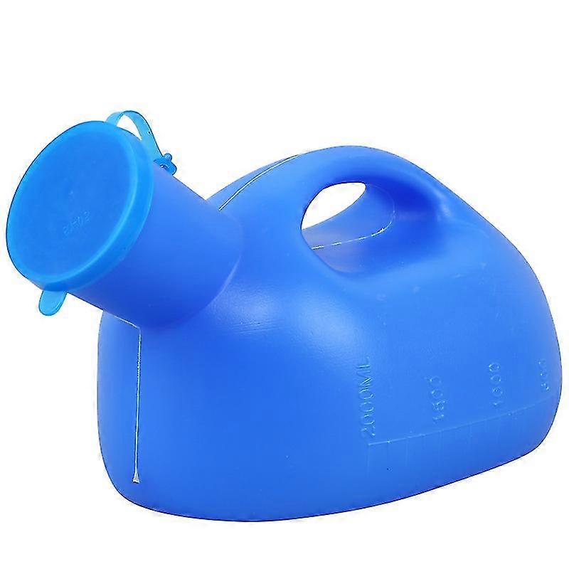 2000ml Portable Outdoor Urine Bottle With Lid Male Pee Urinal Storage Urine Collector