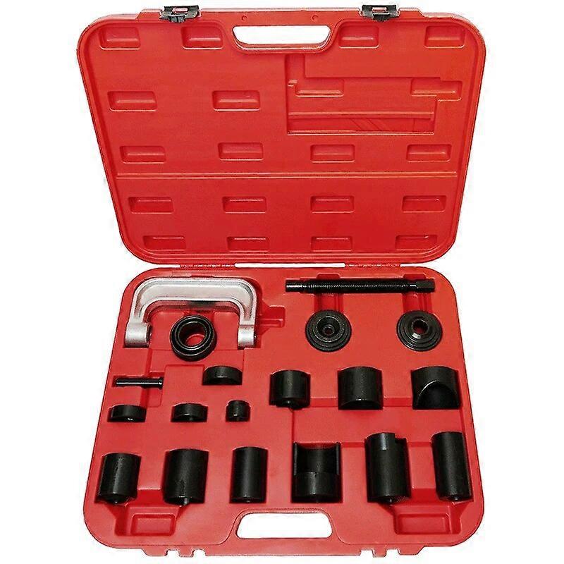 21 Pcs/Set Ball Joint Press Kit Carbon~steel Auto Repair Remover Install Adapter Tools for Garage Automobile Repair Shop UNKU63401