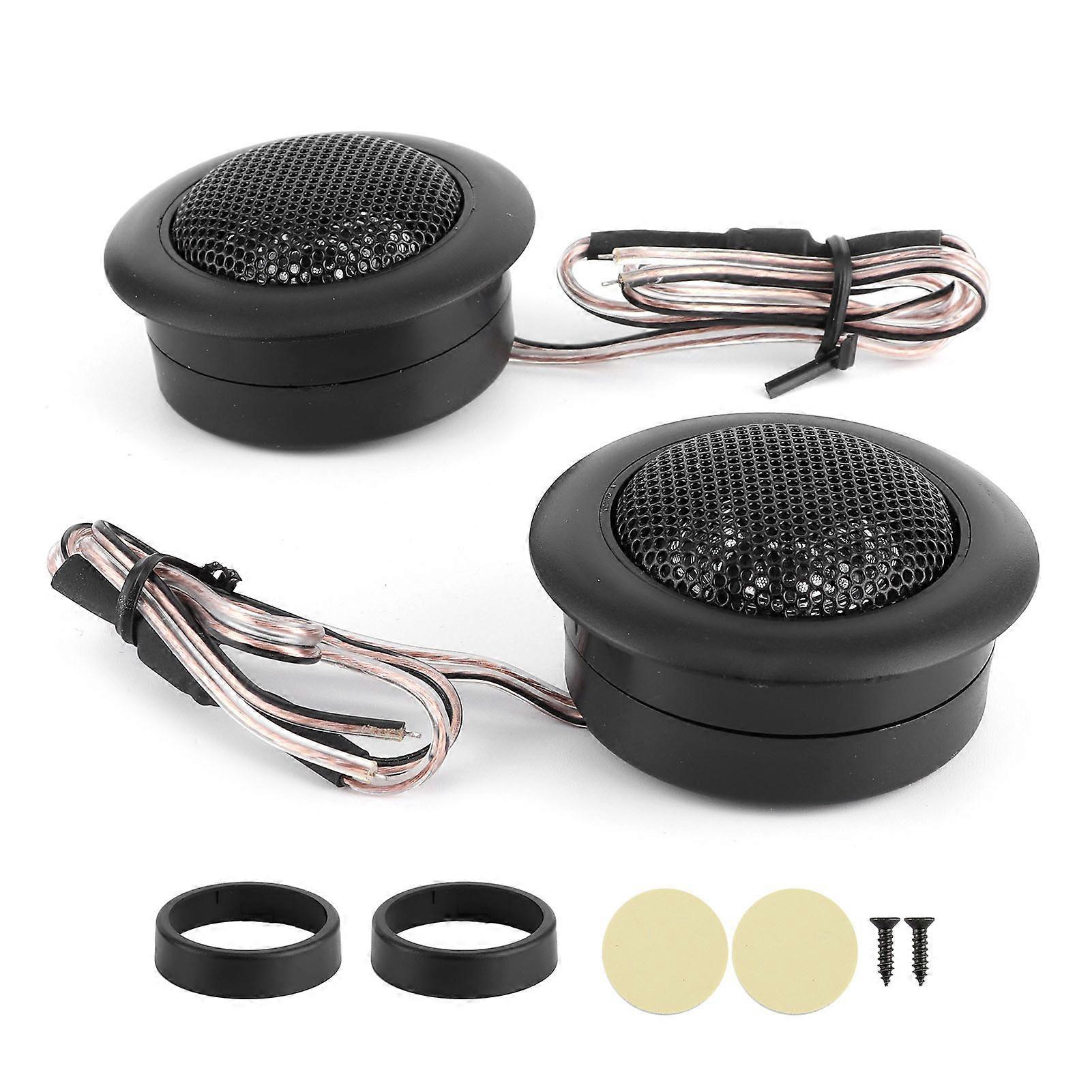 2Pcs Car Speakers Tweeter120W HighPower Universal Small Audio Music Player 2k~22kHz NO.12052
