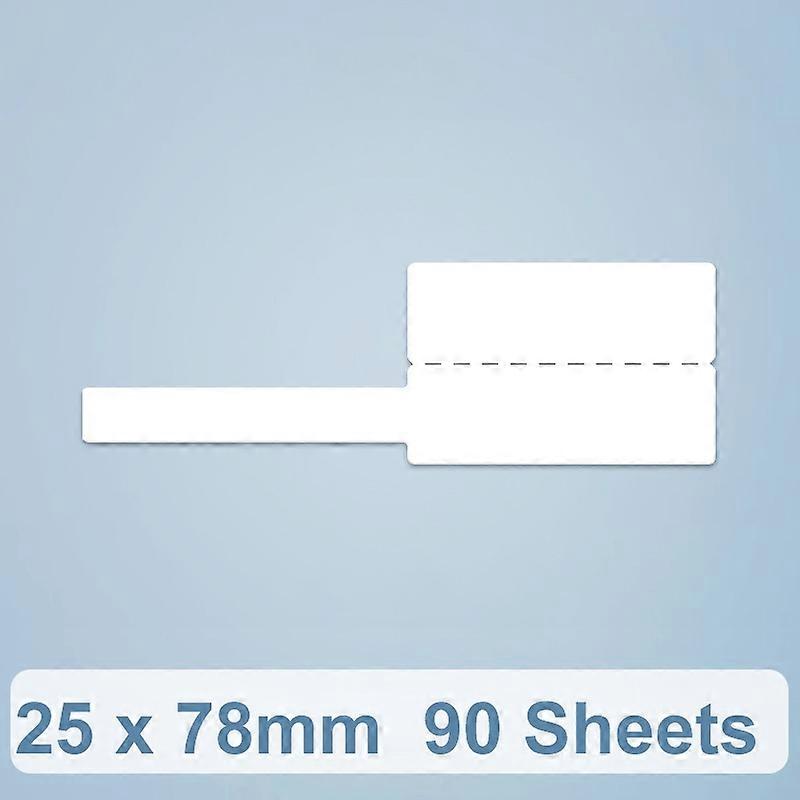 Thermal Label For NiiMbot D101 25 x 78mm 90 Sheets White