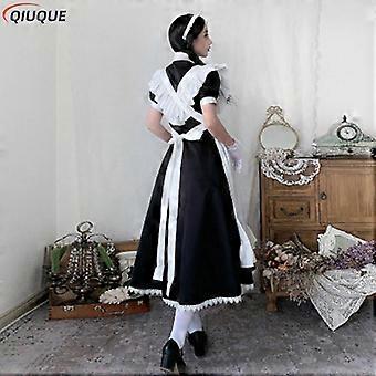 2 piece long sleeve lace dress Long Sleeves Two Pieces Black Lace Long Prom Dresses with Appliques, 2 –  Eip Collection main image 0