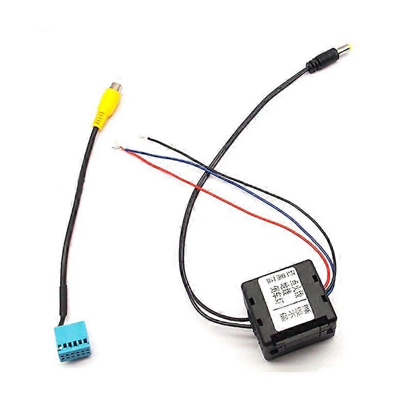 Car RCA Rear View Camera Plus Timer Relay Delay Filter for 5 Inch MIB Conversion Cable Adapter Replacement Accessories