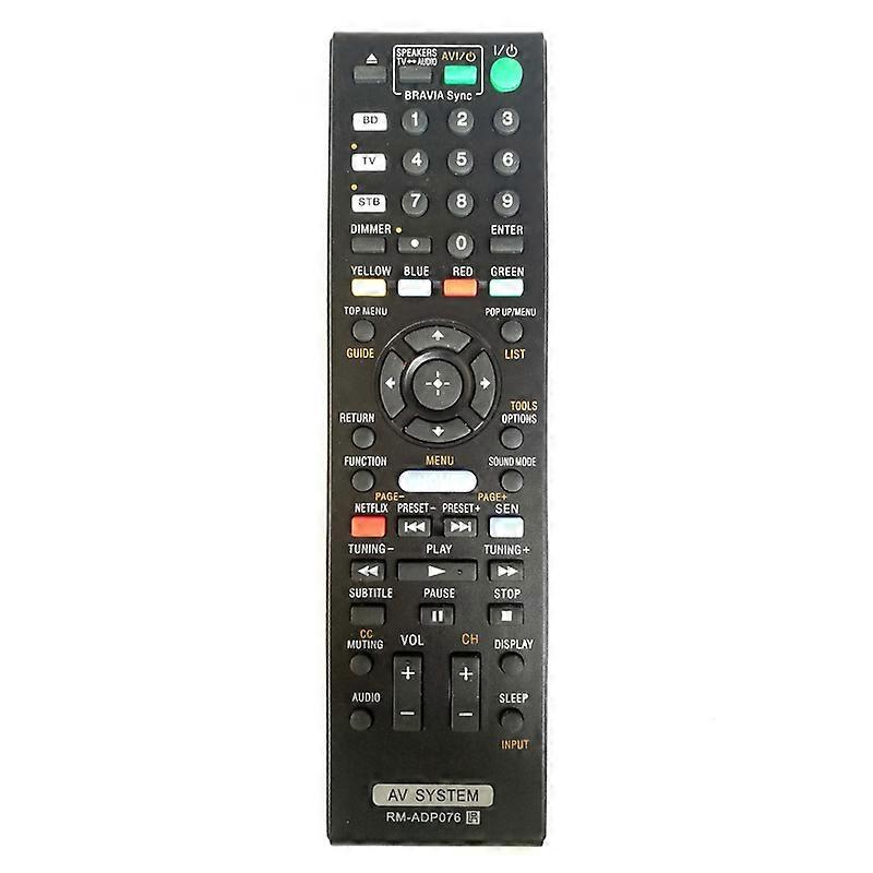 New Replace RM-ADP076 For Sony AUDIO SYSTEM Remote Control BDV-N890W BDV-N790W