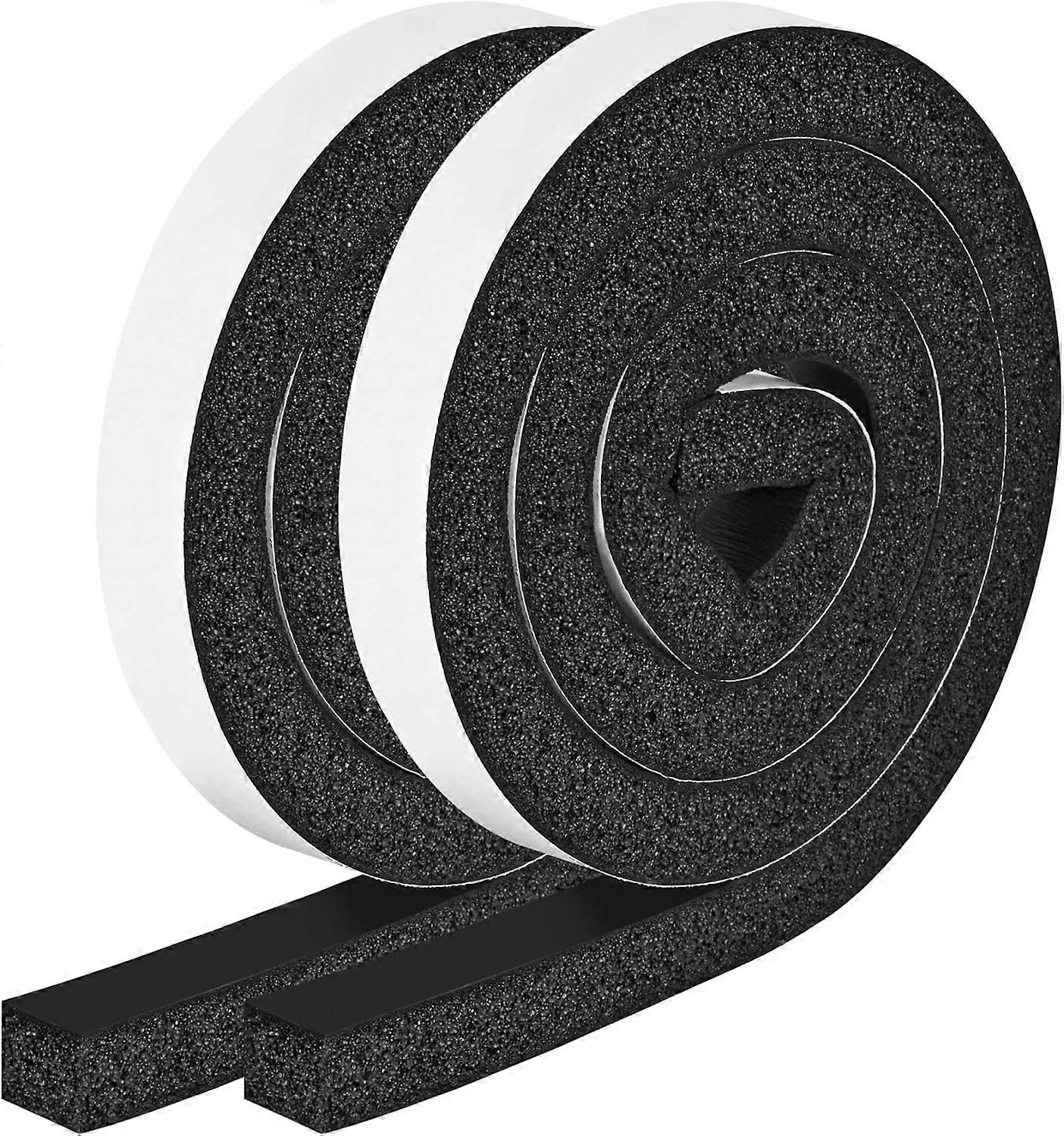 Air Conditioner Window Foam Insulation Seal  High Resilience Foam Weather Stripping Door Tape