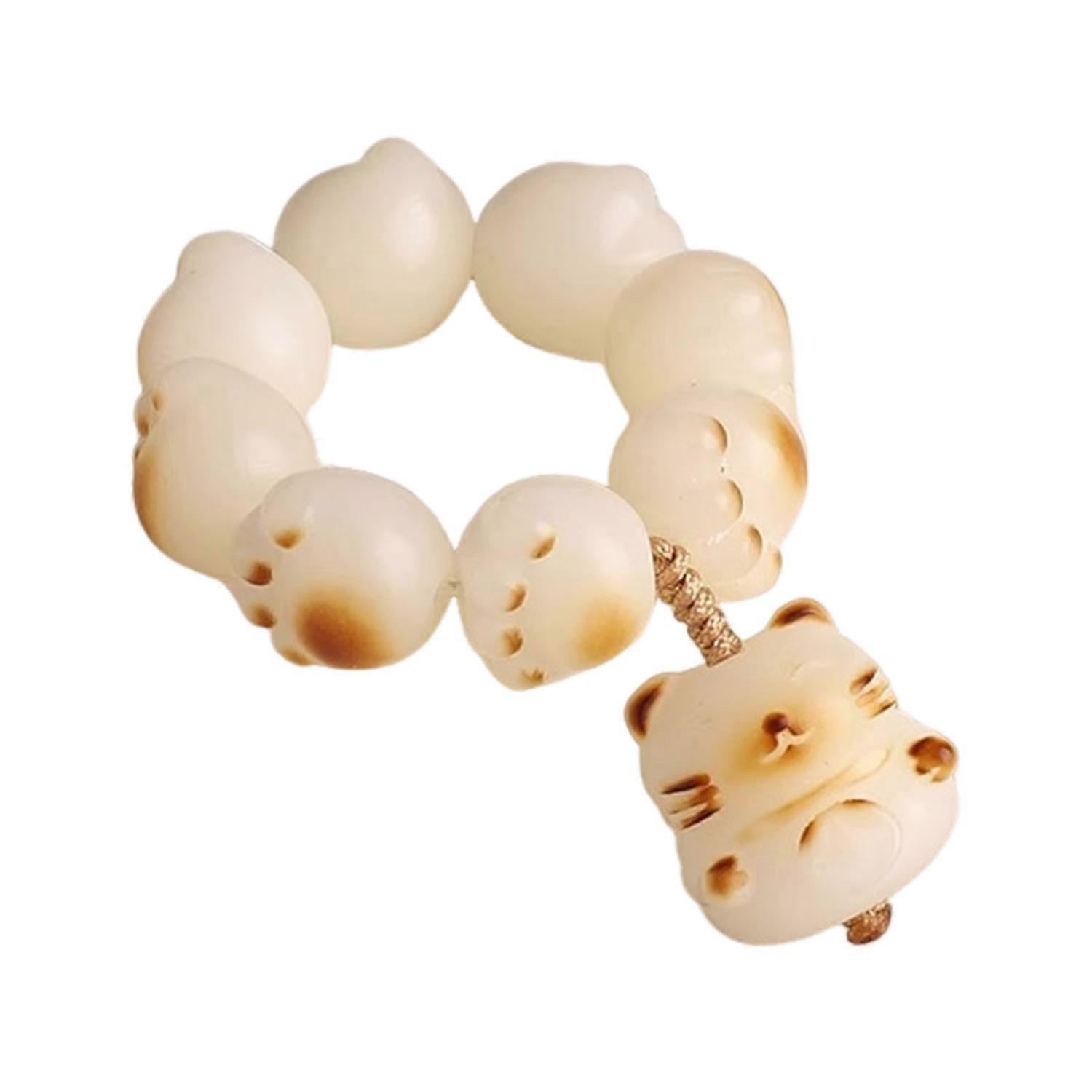 Hand String White Bodhi Root Hand Twisting Charcoal Roast Cat Claw String Fingertip Wrapping Soft