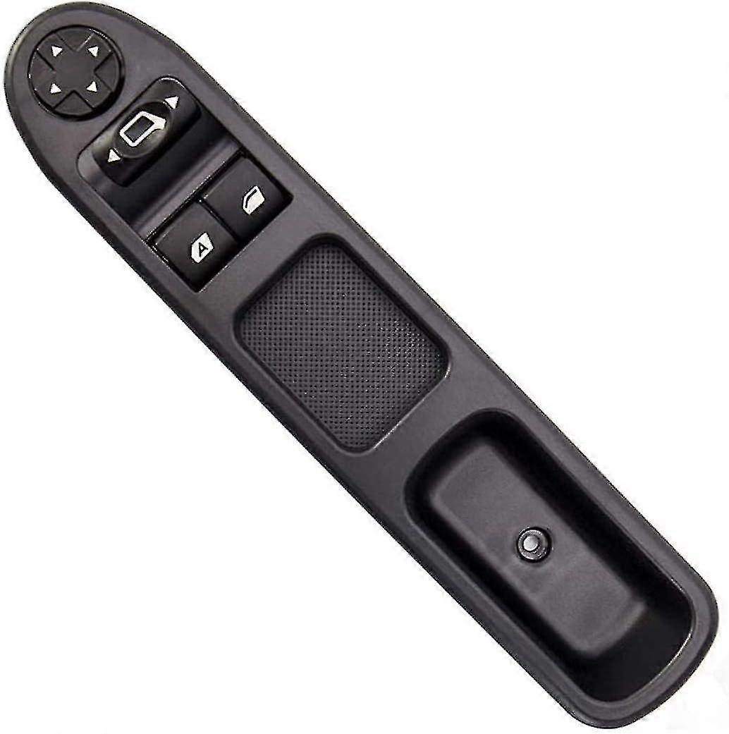 Window Regulator Front Left Mirror Compatible Peugeot 207 Citroen C3 6554.qc Control Button