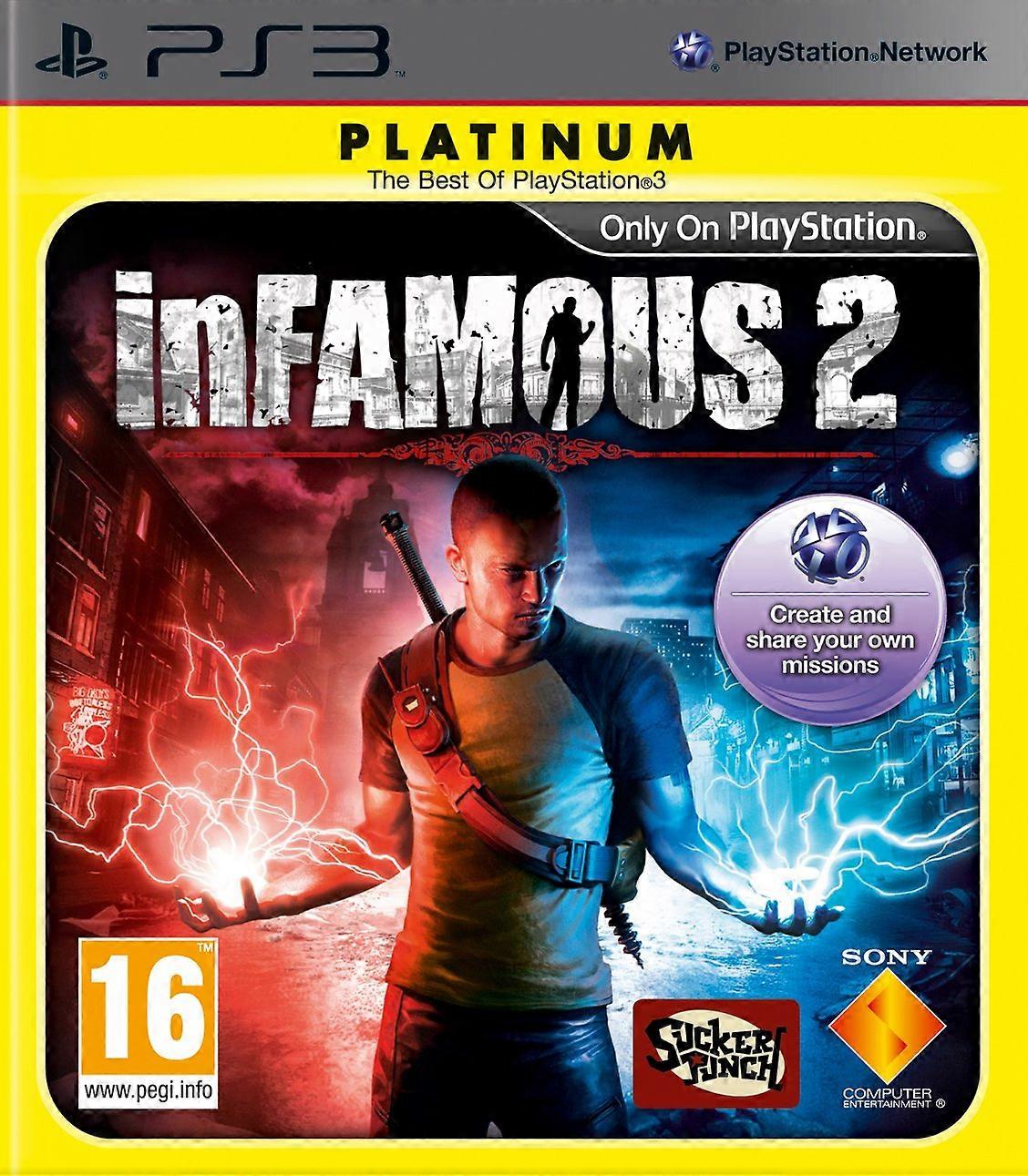 inFamous 2 - Platinum Edition (PS3) - New & Sealed