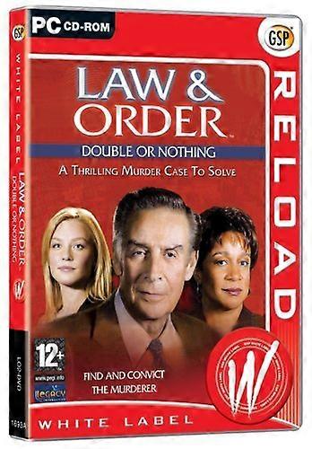 Law  Order Double or Nothing (PC CD) - New & Sealed