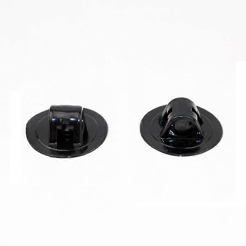 2 Pcs Pack Kayak Replacement Pad Patch For Inflatable Boat Raft Dinghy Canoe Accessories - Black (7.5cm)