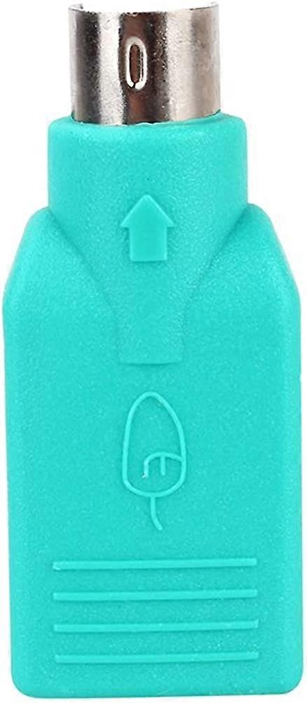 USB Kvinne til PS2 Mann Adapter Replacement USB Converter for tastatur og mus