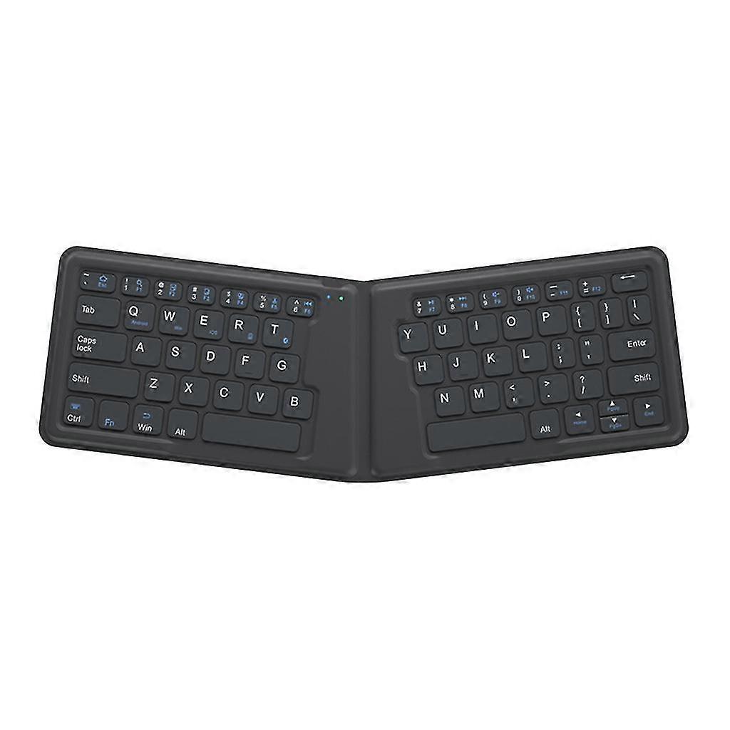 64keys Folding Bluetooth-compatible Mobile Phone Flat Wireless Mini Keyboard