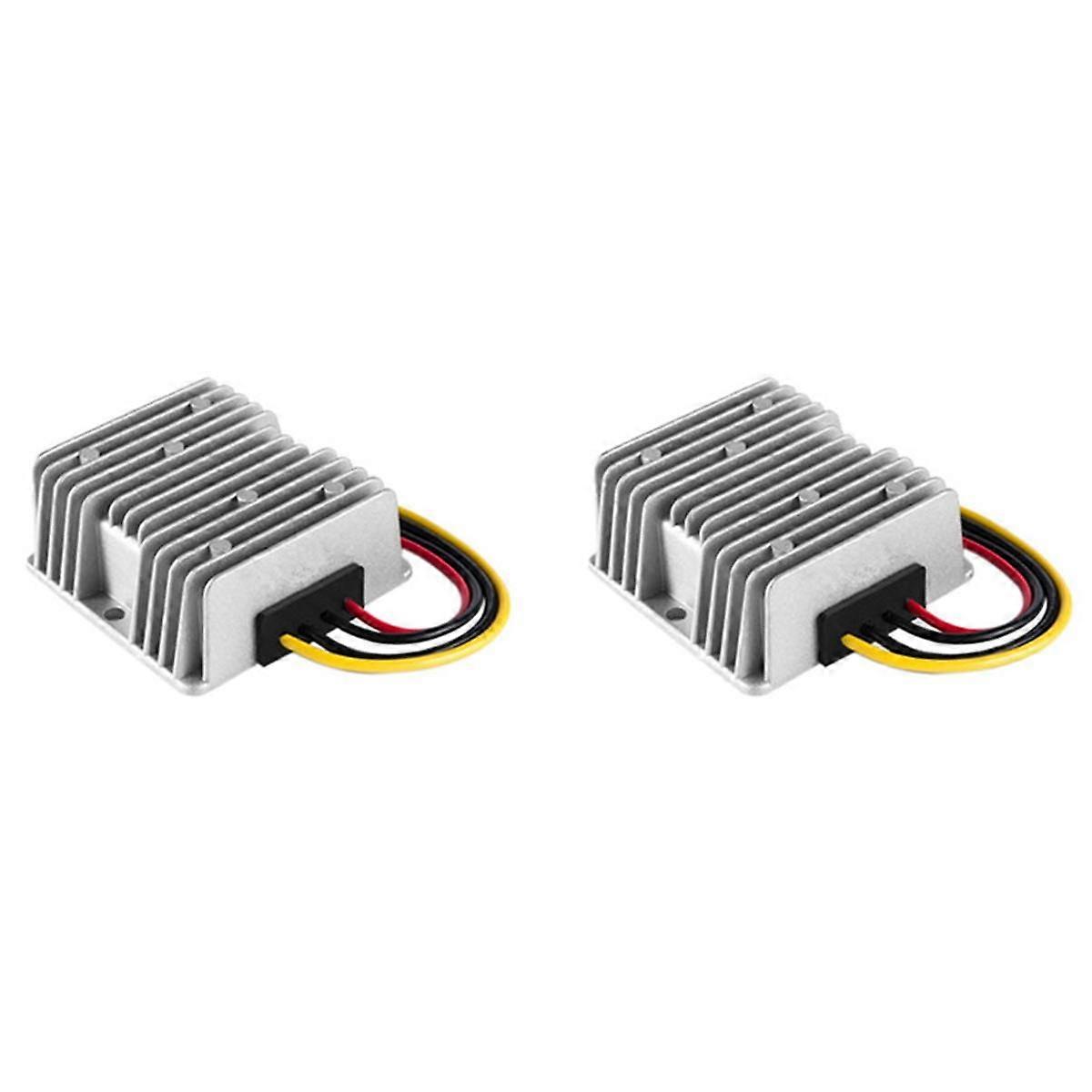 2X 12V TILL 19V 5A 95W Step Up Boost DC DC-omvandlare Spänningsregulator Laddare Omvandlare