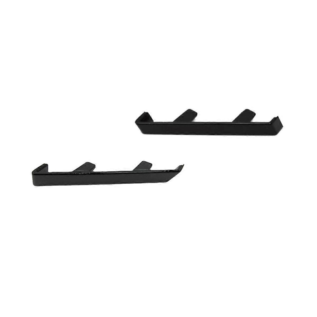 Front Bumper Left Right Plate Bracket Glossy Black Trim Holder for M157 2014-2020 670011292 6700112