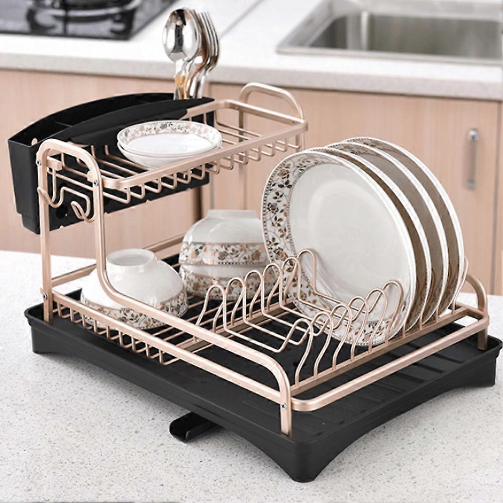 Kitchen Aluminum Dish Draining Rack