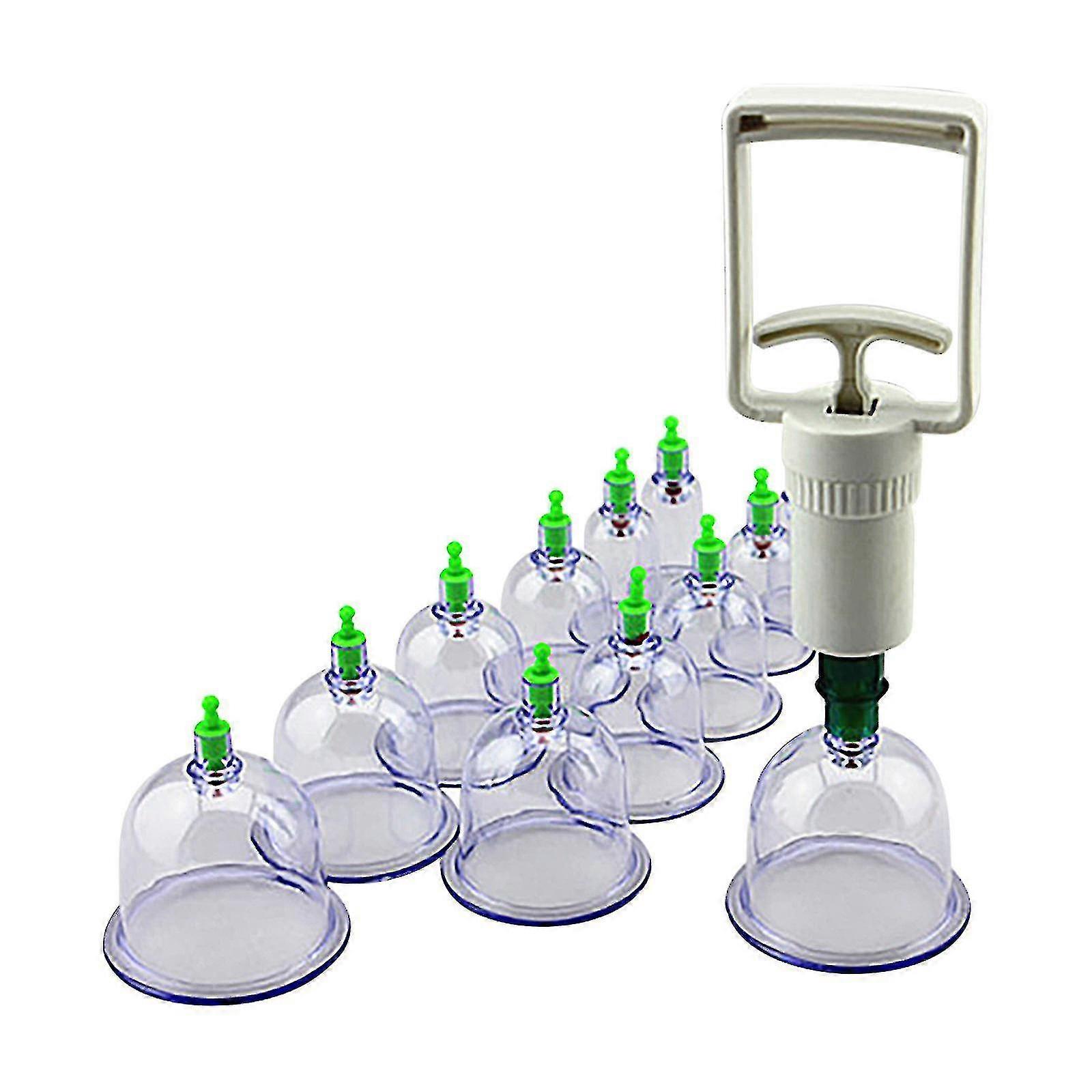 Cupping Set Professionele Chinese Acupoint Cupping Massage Set 12 Cups