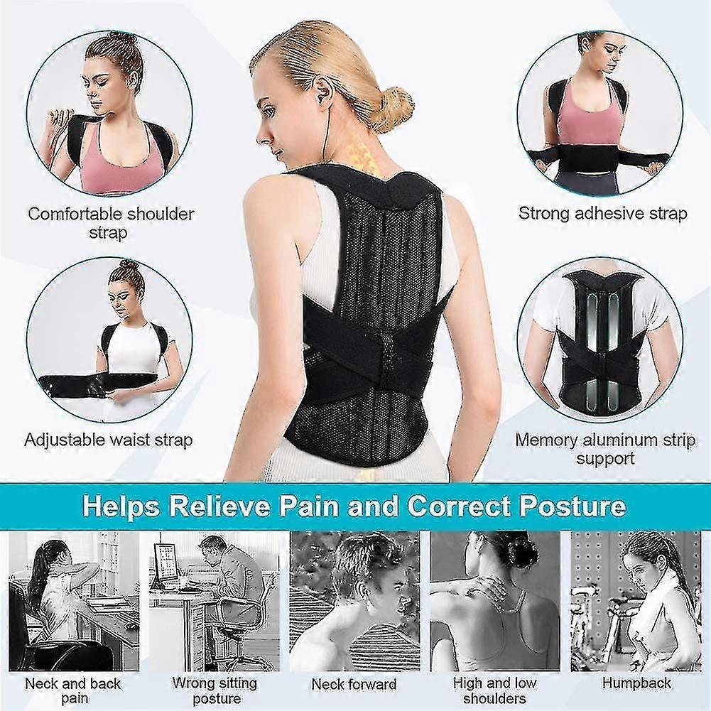 Posture Corrector , Spine And Back Support, Providing Pain Relief,l