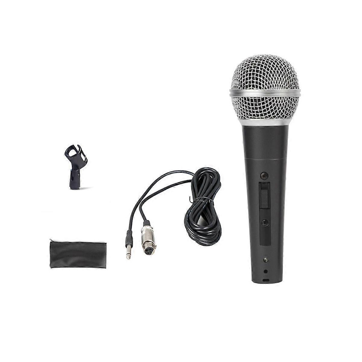 SM58 Vocal Dynamic Microphone SM58 Microfone Professional Home KTV Stage Show (With Switch)