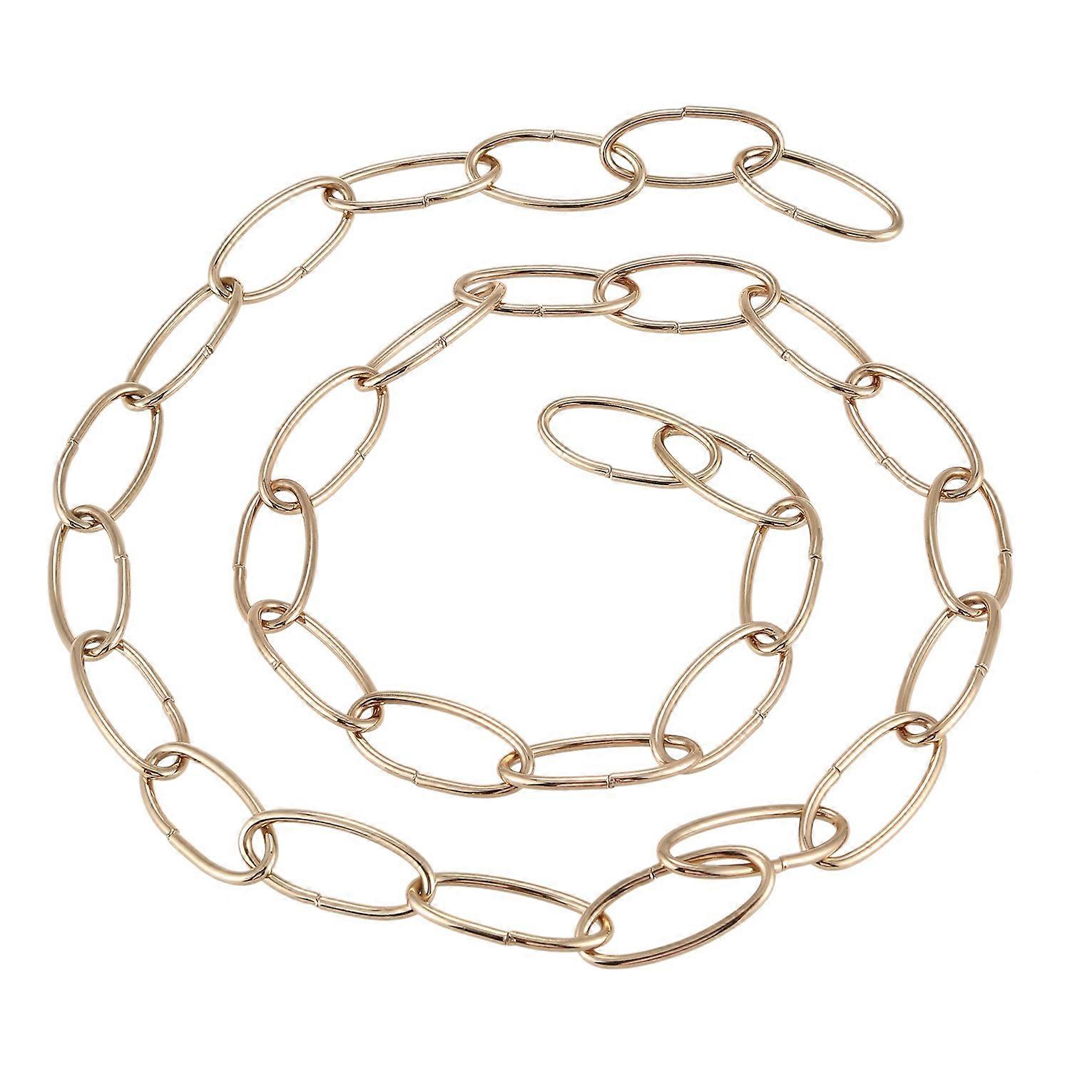 1M Heavy Duty Chain compatível com candelabro vintage pendurado lâmpada, ouro francês