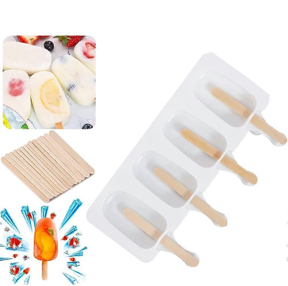 1 Pack Silicone Ice Lolly Ice Cream Mould Ice Pop Popsicle Mold Handmade Ice Treats Maker BPA Free Reusable Frozen