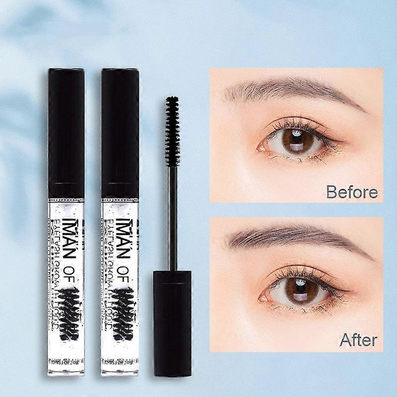 1pc Eyebrow Styling Gel Eyebrows Sculpt Soap Transparent Lasting Eyebrow Wax 3D Natural
