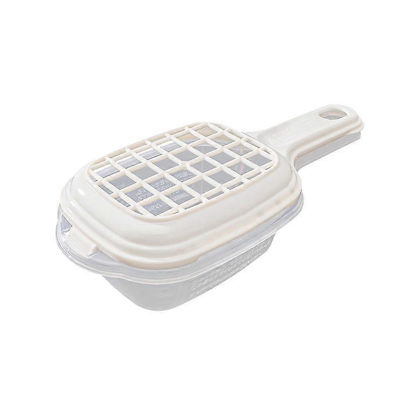 Year Cake Heating Box Steaming Container Microwave Oven White