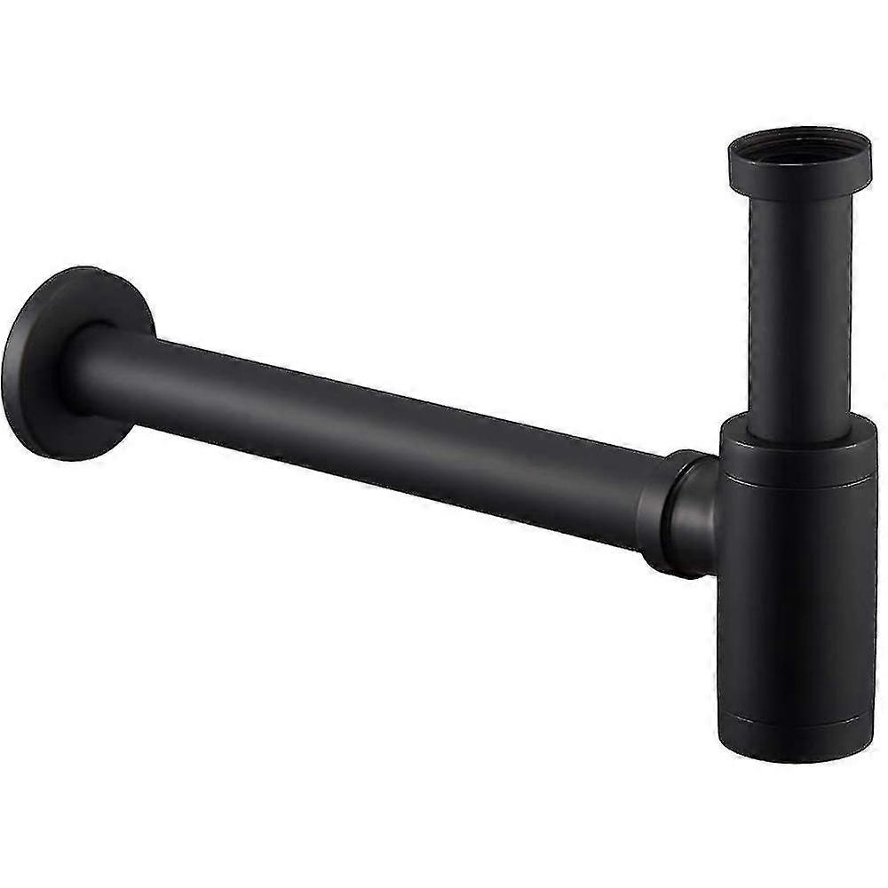 Pop Up Drain Waste And Siphon Compatible With Wall Wash Basin With Overflow