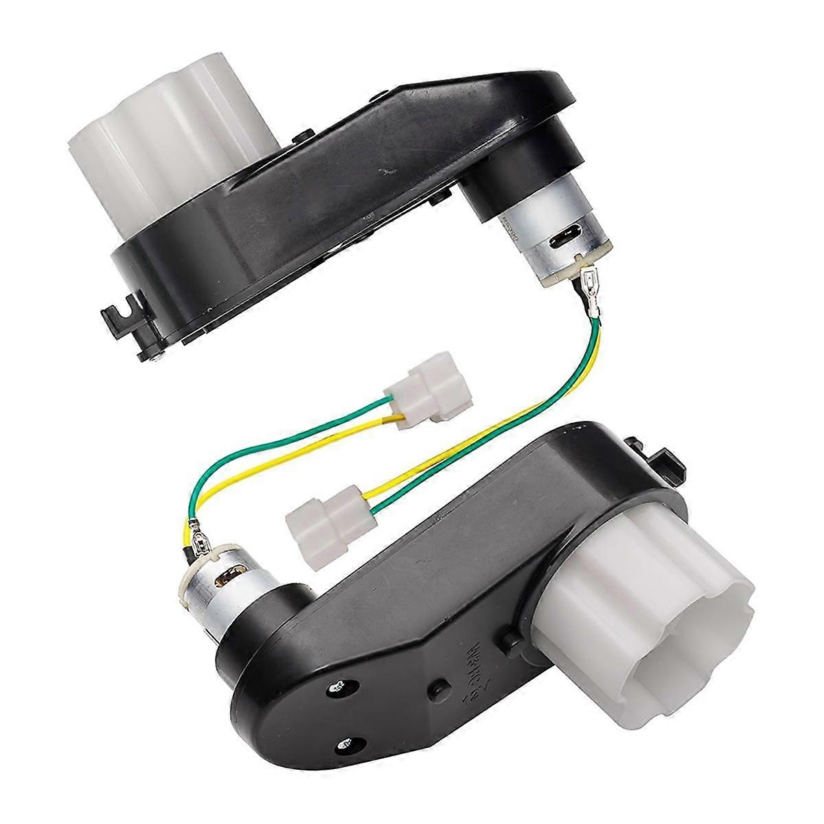2個 12V RS390 16000RPM 子供用ライドオンギアボックス DCモーター付き 390モーター ギアボックス付き 子供用