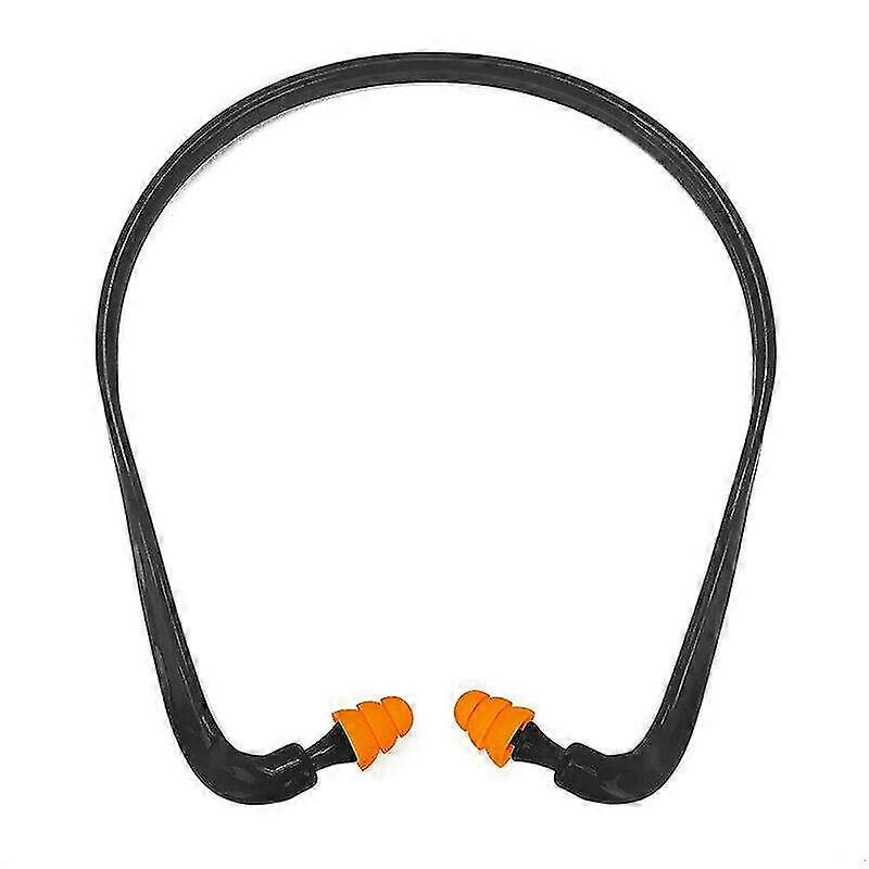 2pcs Pairs Banded Earplugs Silicone Reusable Ear Plugs Individually Wrapped