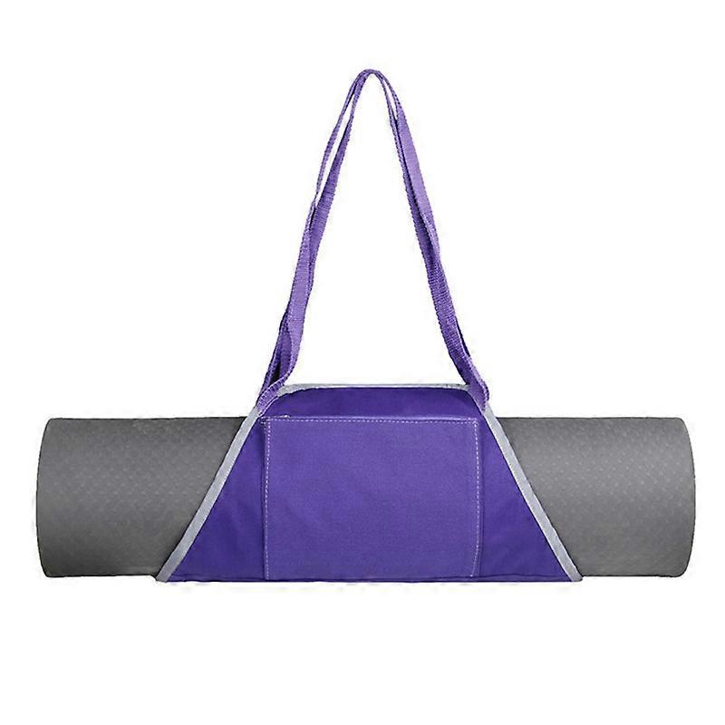 MIMIGO On-The-Go Yoga Mat Carrier-Yoga Mat Bag Full-Zip Exercise Yoga Mat Carry Bag - Multi-Functional Outer Storage Pockets - Yoga Bag Fits Most Yog