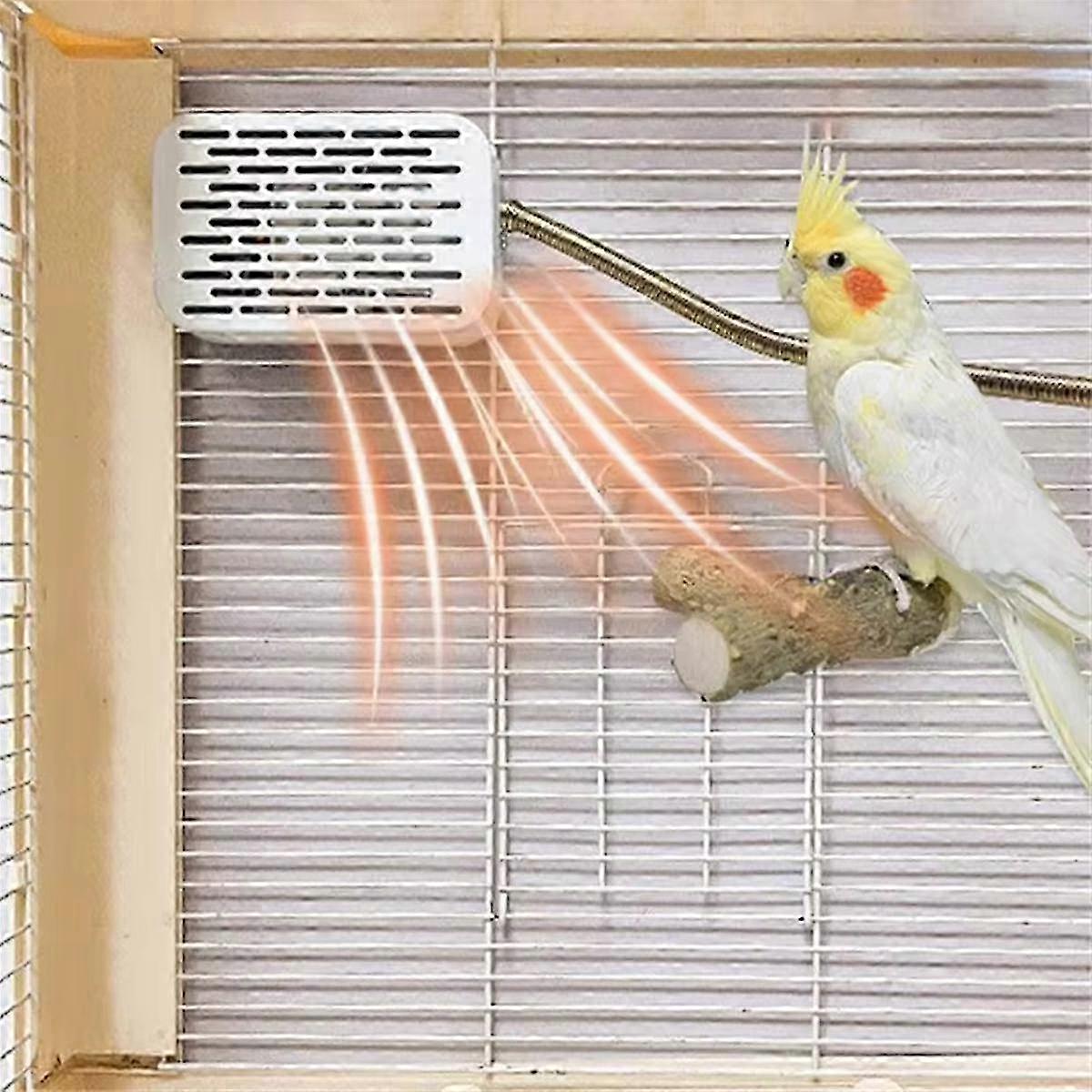 Image showcasing Bird Cage Heater Simulated Natural Environment Lighting Warming Heat ...
